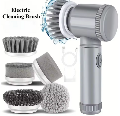 5-in-1 Cordless Electric Spin Scrubber